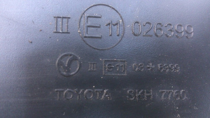 Außenspiegel Toyota Avensis E11036399 E11026399 Elektrisch 9Pin Rechts SSP7482980539on