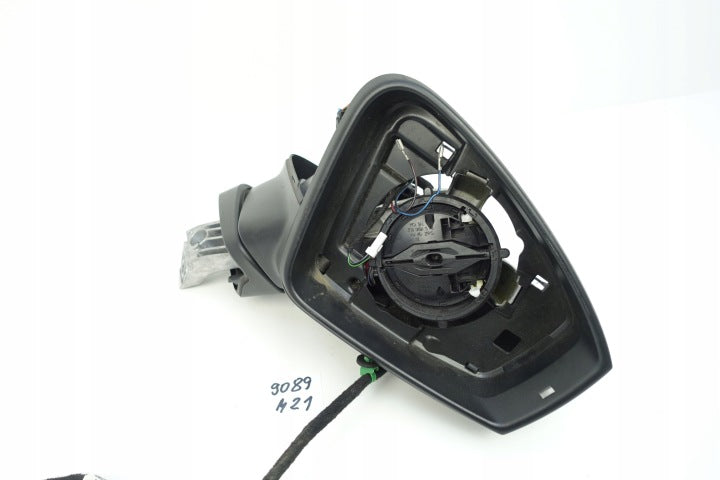 Außenspiegel Seitenspiegel VW Touareg 761857502B 17Pin Rechts Schwarz SSP7518421465ob