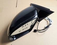 Laden Sie das Bild in den Galerie-Viewer, Außenspiegel Mercedes-Benz W213 A0998108100 Elektrisch 12Pin Links Schwarz SSP7528112942ni