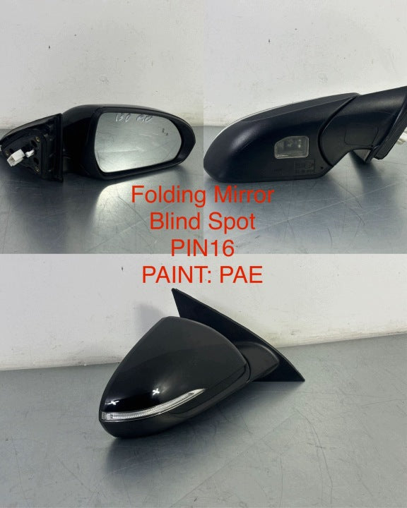 Außenspiegel Hyundai I30 87620G4040 E13049724 Elektrisch 16Pin Rechts oder Links SSP7609088913su
