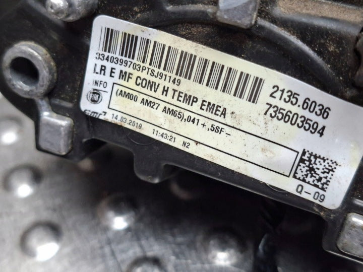 Außenspiegel Seitenspiegel Fiat 500x 735603594 21356036, E1041400 9Pin Rechts SSP7662004650bg