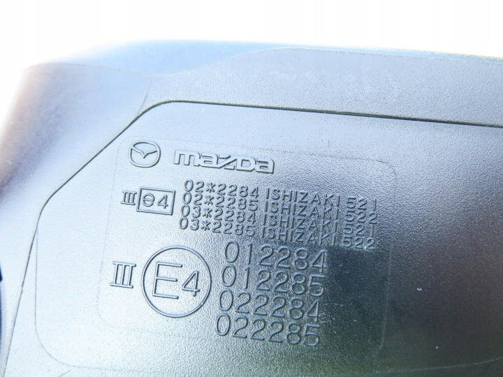 Außenspiegel Seitenspiegel Mazda Cx9 E4012284 Elektrisch - Rechts Schwarz SSP8233900520di