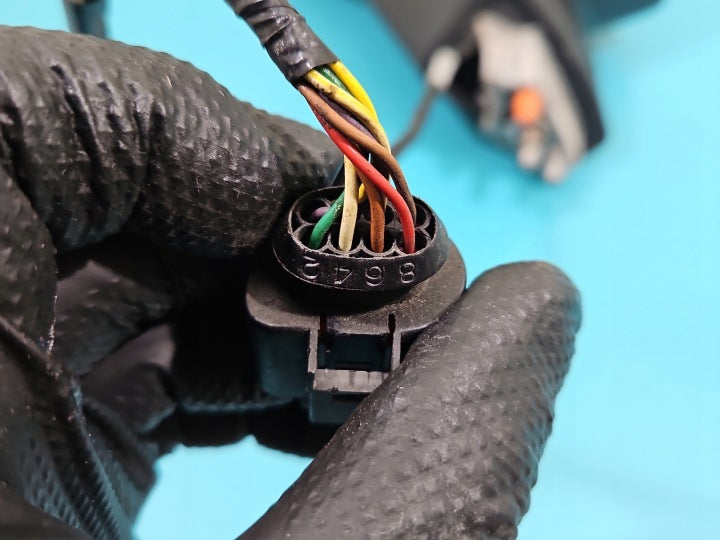 Außenspiegel Seat Leon E9026684 E9036684 Elektrisch 8Pin Links Schwarz SSP8584704588rx