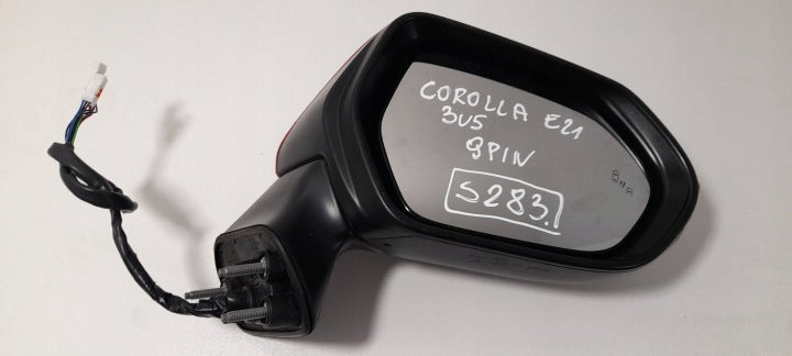 Außenspiegel Seitenspiegel Toyota Corolla E8049749 Elektrisch 9Pin Rechts Braun SSP9247054351xp