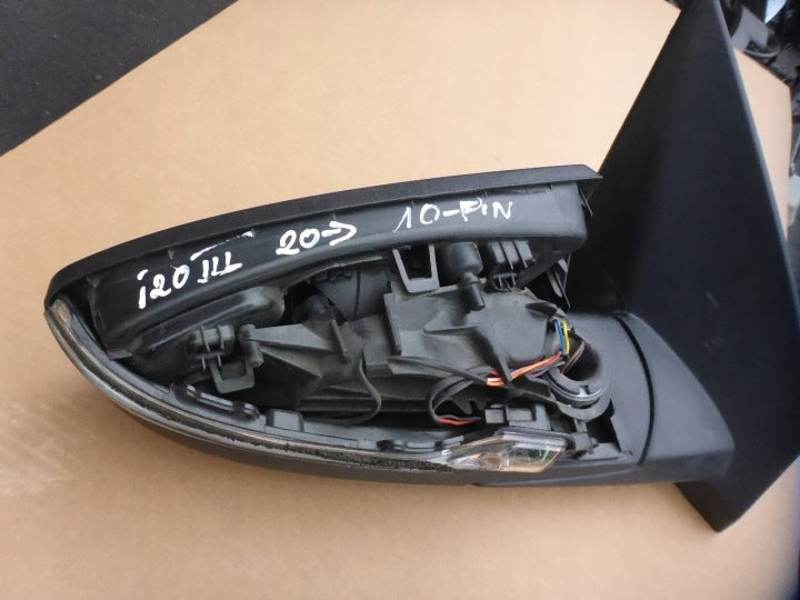 Außenspiegel Hyundai I20 III 87627Q0080 Elektrisch 10Pin Rechts Schwarz SSP9440731540eg