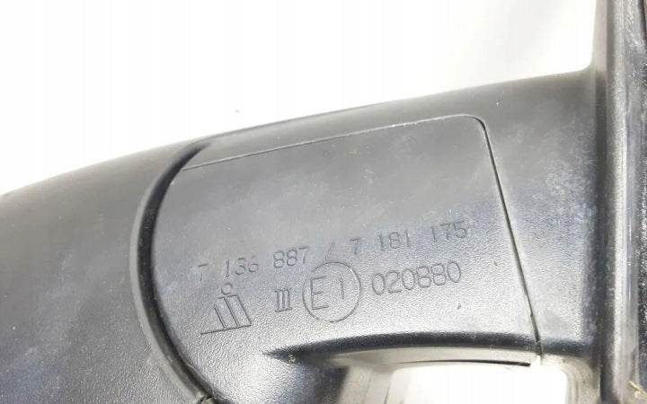Außenspiegel Seitenspiegel BMW X5 E1020880 Elektrisch - Rechts Weiß Side Mirror SSP9882890288dz