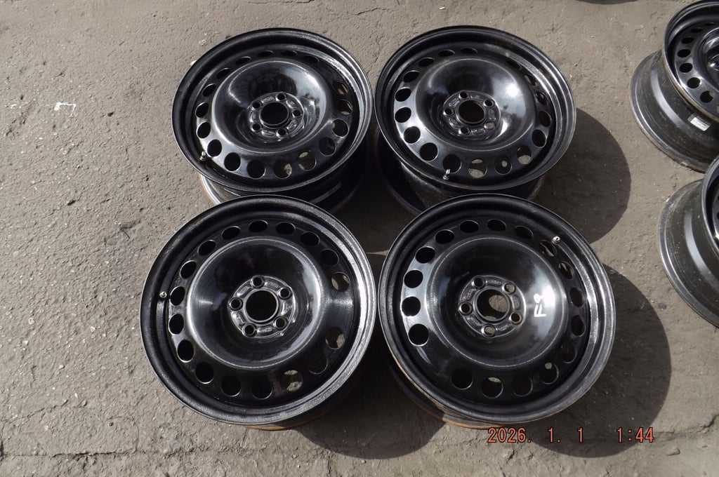 4x Alufelge 17 Zoll 7.5" 5x108 55ET Glanz Silber Ford Mondeo Rim Wheel FEL1658281662xg