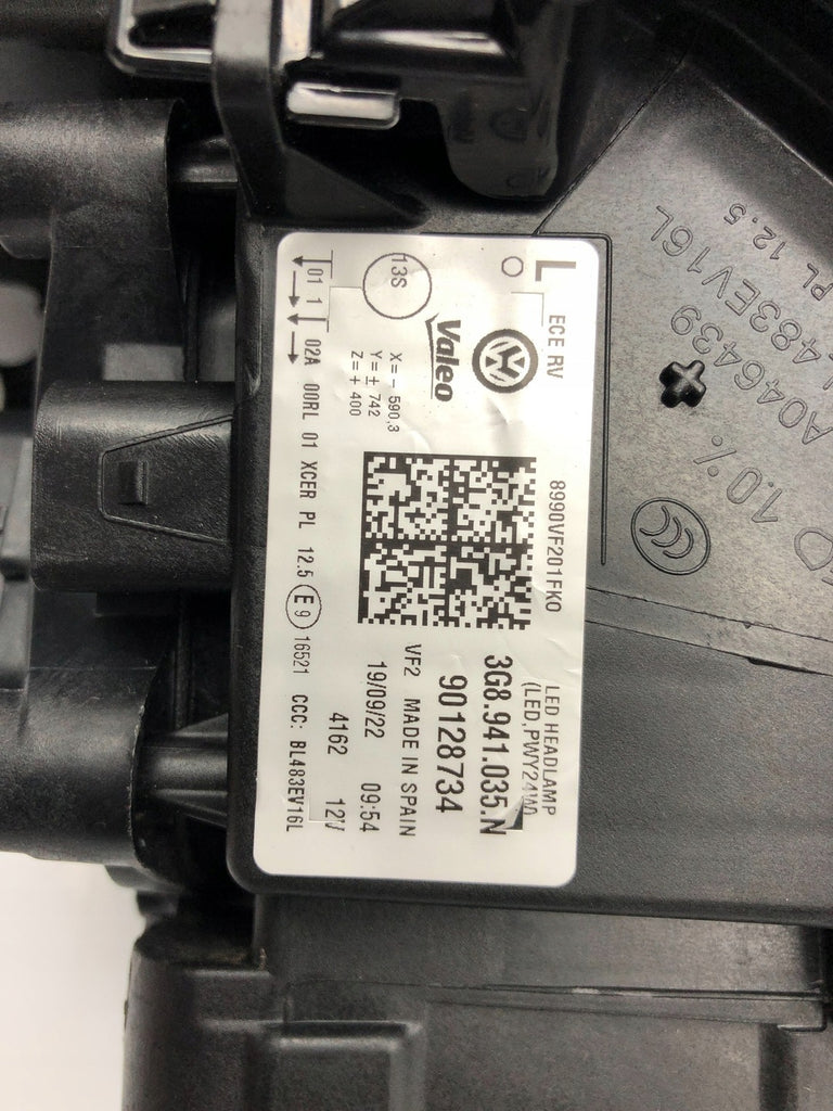 Frontscheinwerfer VW Arteon 3G8941035N LED Links Scheinwerfer Headlight SCH1596610180up