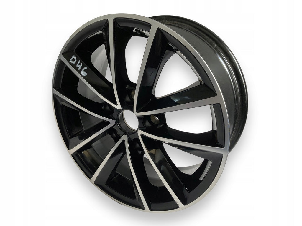 1x Alufelge 16 Zoll 6.5" 5x114.3 41ET 8201549239 Renault Megane III 1 Grand