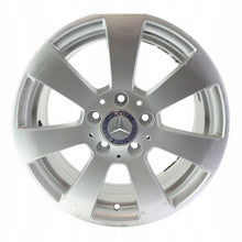 Laden Sie das Bild in den Galerie-Viewer, 1x Alufelge 15 Zoll 7.0" 5x112 43ET Glanz Silber A2044011102 Mercedes-Benz W204 FEL7239980420he