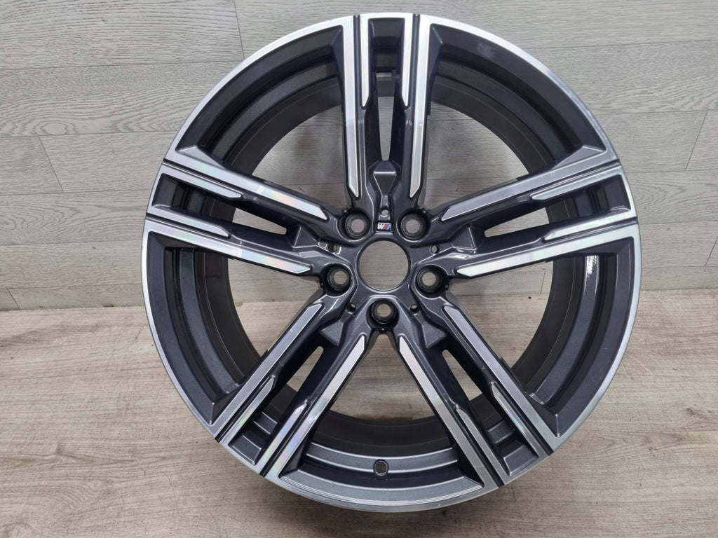 1x Alufelge 19 Zoll 8.0" 5x112 26ET Glanz Graphit 8090019 BMW 8 G14 G15 Mg FEL5736022799pg