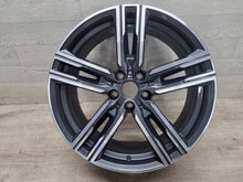 Laden Sie das Bild in den Galerie-Viewer, 1x Alufelge 19 Zoll 8.0" 5x112 26ET Glanz Graphit 8090019 BMW 8 G14 G15 Mg FEL5736022799pg