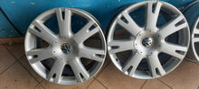 Load image into Gallery viewer, 4x Alufelge 18 Zoll 8.0" 5x130 57ET Silber 7L6601025K VW Touareg Rim Wheel FEL1395952195cl