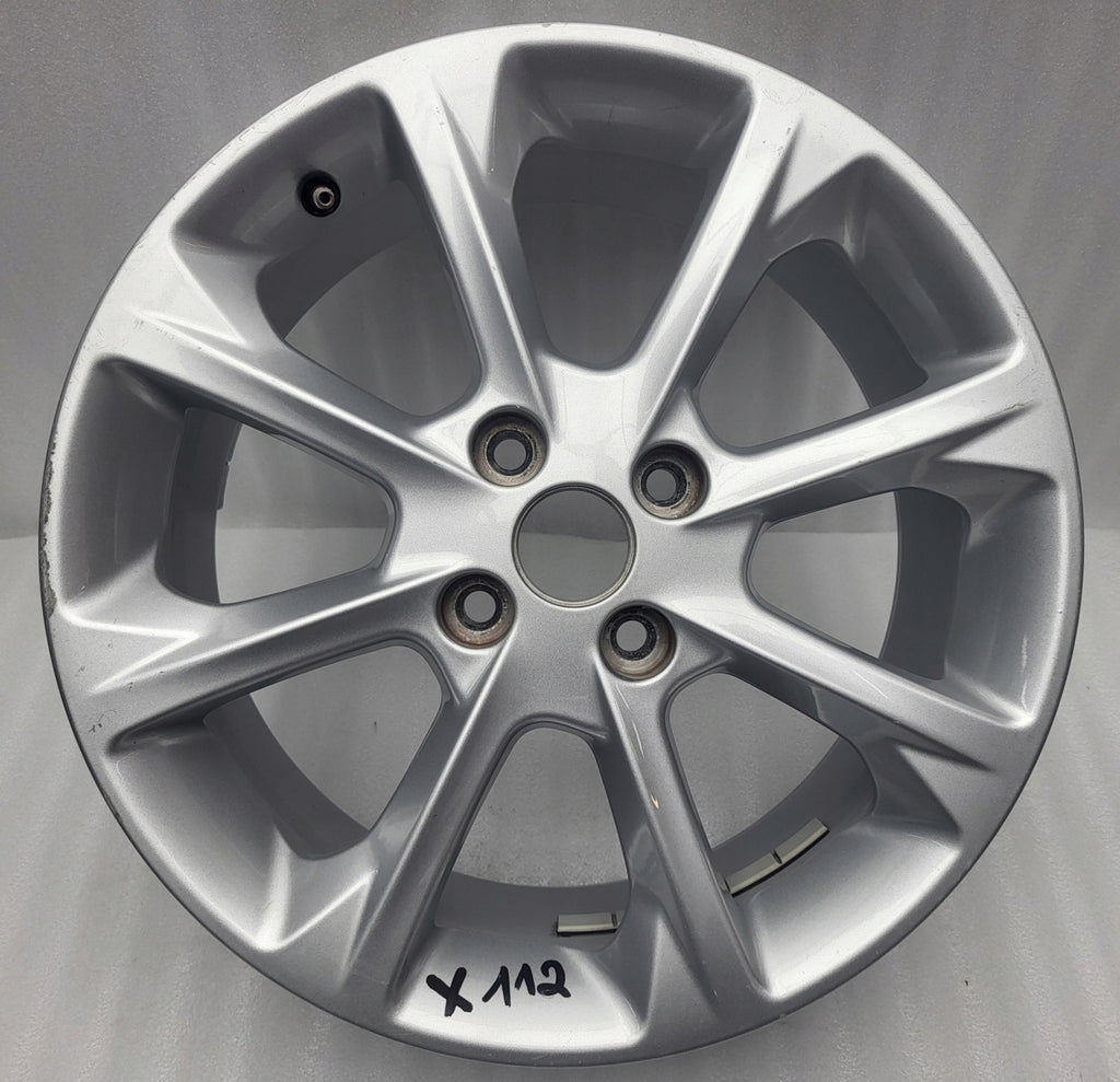 1x Alufelge 17 Zoll 7.0" 4x108 47 5ET Glanz Silber H1BC1007C1A Ford Fiesta I FEL3035814787gb