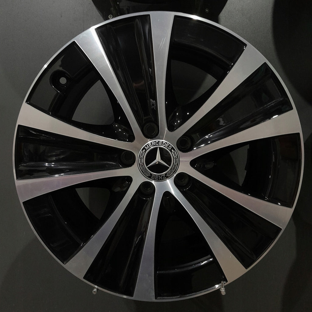 4x Alufelge 18 Zoll 8.0" 5x112 43ET Glanz Schwarz A2134013700 Mercedes-Benz W213 FEL8239619414iq