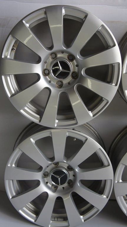 4x Alufelge 16 Zoll 7.0" 5x112 38ET A2124010002 Mercedes-Benz Rim Wheel