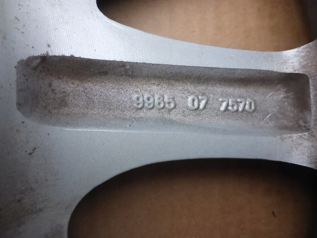 1x Alufelge 17 Zoll 7.5" 5x114.3 50ET Silber 9965077570 Mazda Rim Wheel FEL2593636399pi