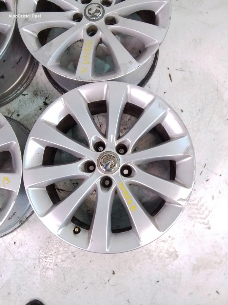 4x Alufelge 17 Zoll 13269541 Opel Meriva B Rim Wheel FEL9012649670da