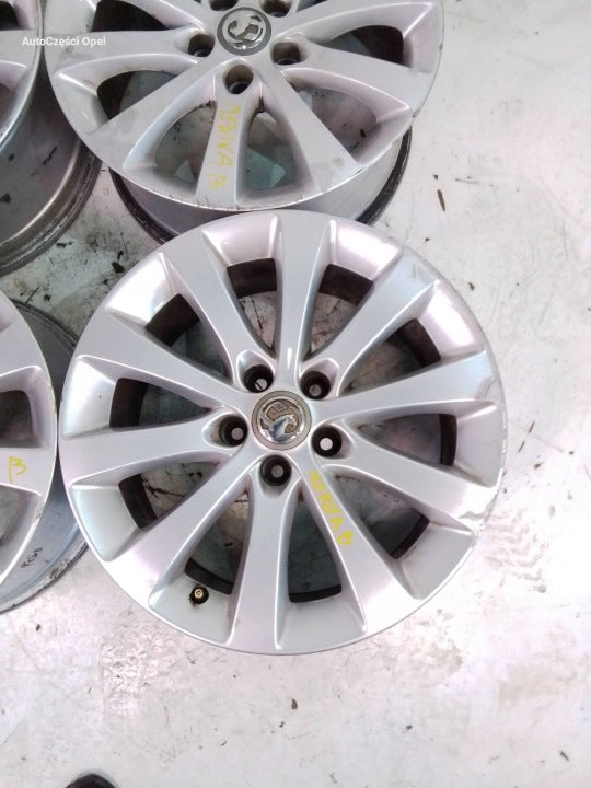 4x Alufelge 17 Zoll 13269541 Opel Meriva B Rim Wheel FEL9012649670da