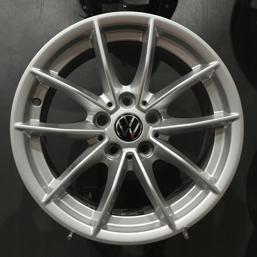 4x Alufelge 16 Zoll 6.5" 5x112 22ET 6876921-F605293 Audi I Rim Wheel FEL5810073718vv