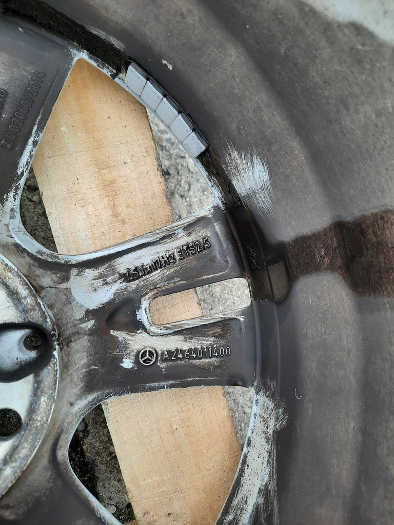 1x Alufelge 17 Zoll 7.5" 5x112 A2464011400 Mercedes-Benz Cla Rim Wheel