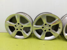 Laden Sie das Bild in den Galerie-Viewer, 4x Alufelge 16 Zoll 8.0" 5x112 31ET Matt Silber A2034013902 Mercedes-Benz W210 FEL5049625021hz