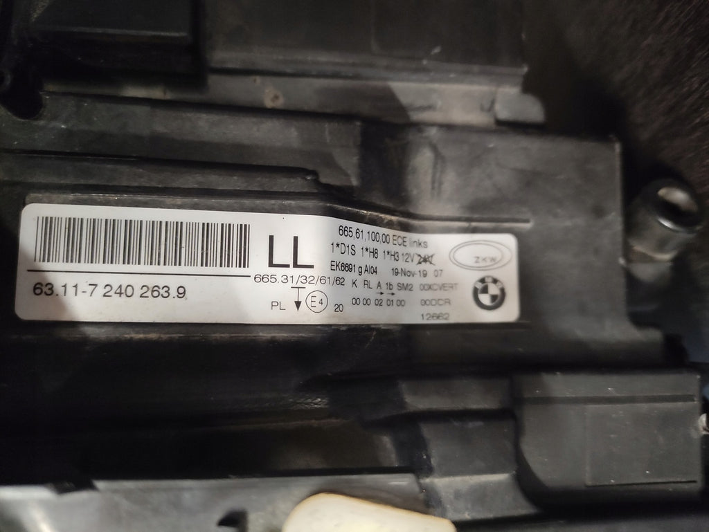 Frontscheinwerfer BMW 3 E91 E90 7240263 Xenon Links Scheinwerfer Headlight SCH8317863881za