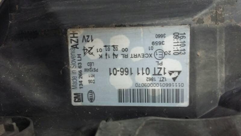 Frontscheinwerfer Opel 13426663 Xenon Links Scheinwerfer Headlight