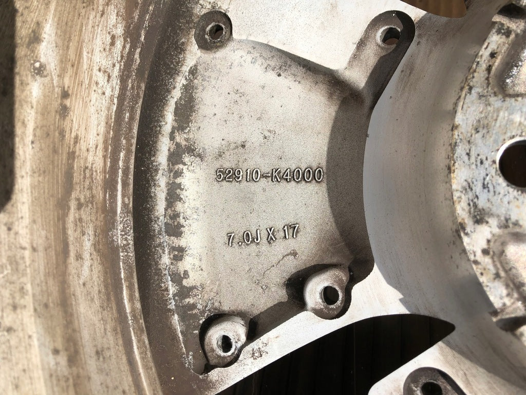 1x Alufelge 17 Zoll 7.0" 4x114.3 52910-K4000 Hyundai Kona Rim Wheel FEL3148489417rp