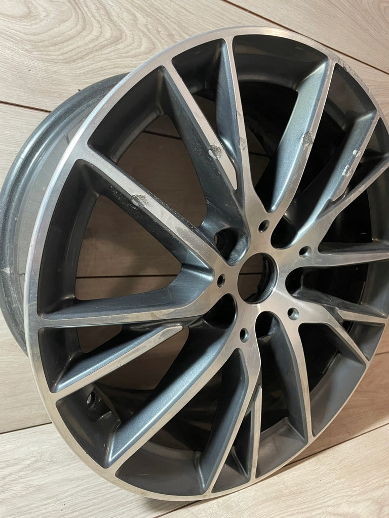 1x Alufelge 17 Zoll 7.0" 5x112 7849122 BMW F44 F45 1 F40 F46 Rim Wheel FEL9665013703gn