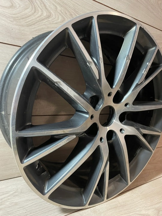 1x Alufelge 17 Zoll 7.0" 5x112 7849122 BMW F44 F45 1 F40 F46 Rim Wheel FEL9665013703gn