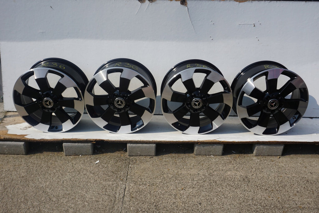 4x Alufelge 18 Zoll 8.0" 5x112 56 5ET A1664011602 Mercedes-Benz Gle W166