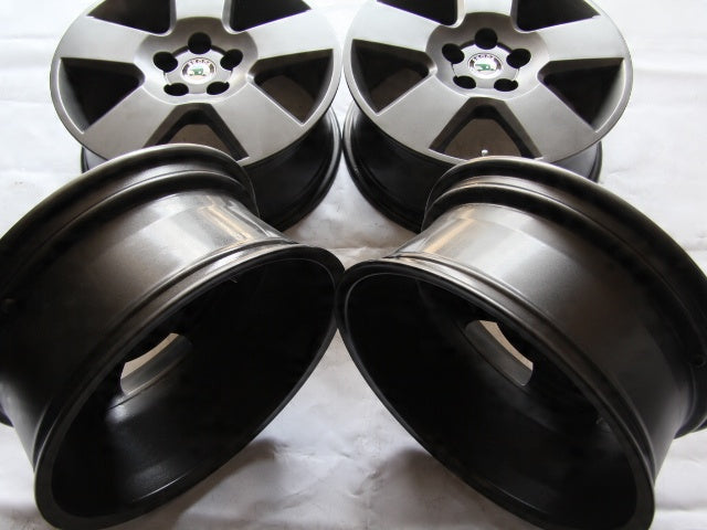 1x Alufelge 17 Zoll 7.5" 5x112 37ET Graphit 3U0601025 Skoda Superb Rim Wheel