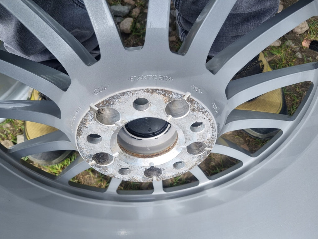 4x Alufelge 17 Zoll 7.5" 5x112 29ET Glanz Silber 8W0601025E Audi Allroad FEL3232247530jj