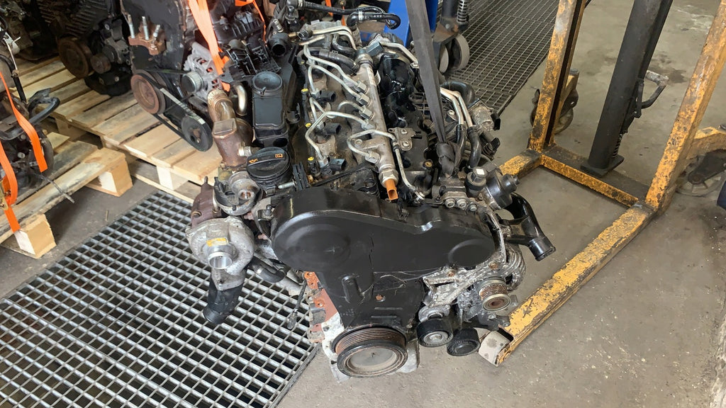 Motor Audi VW CAHA CAHB 2.0 TDI 132TKm Diesel Engine Komplett