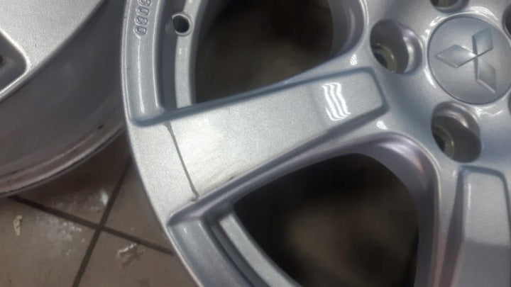 4x Alufelge 16 Zoll 6.5" 5x114.3 Mitsubishi I W Rim Wheel FEL5922893404yk