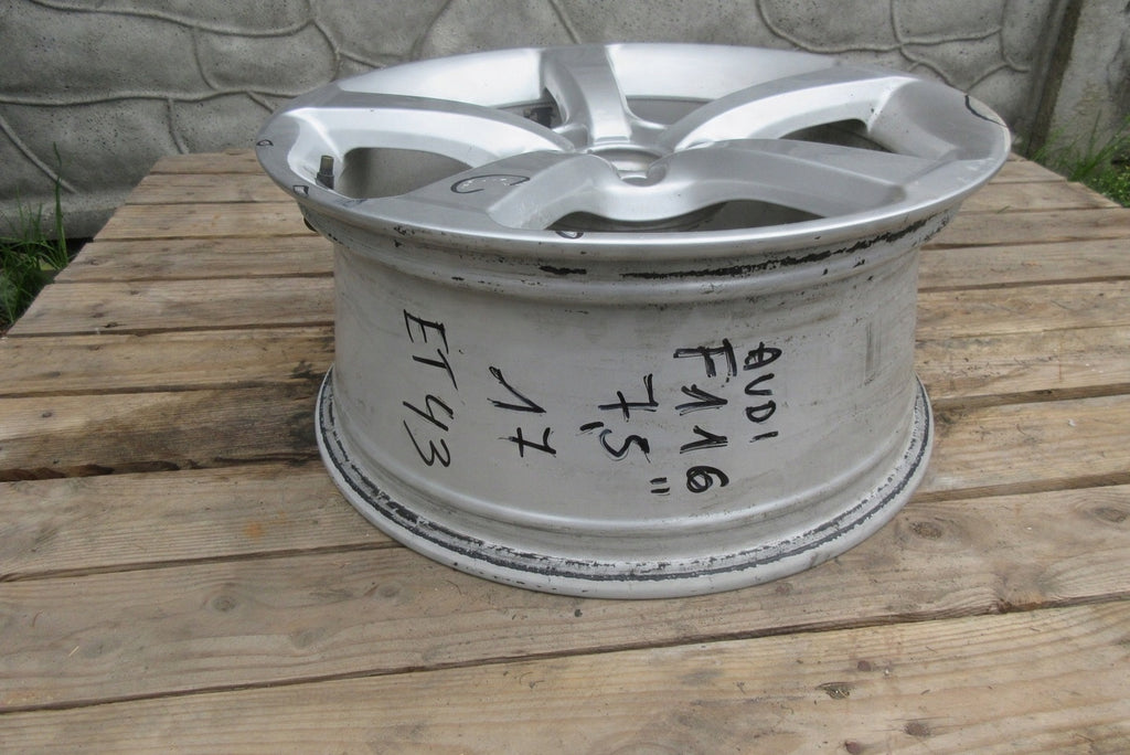 1x Alufelge 17 Zoll 7.5" 5x112 43ET Audi Rim Wheel