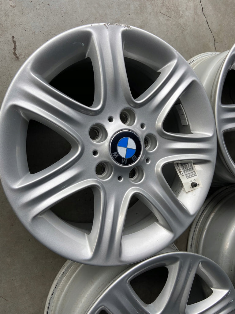 4x Alufelge 16 Zoll 7.0" 5x120 40ET Glanz Silber 6796201 BMW F21 F20 Rim Wheel FEL6615211200zn