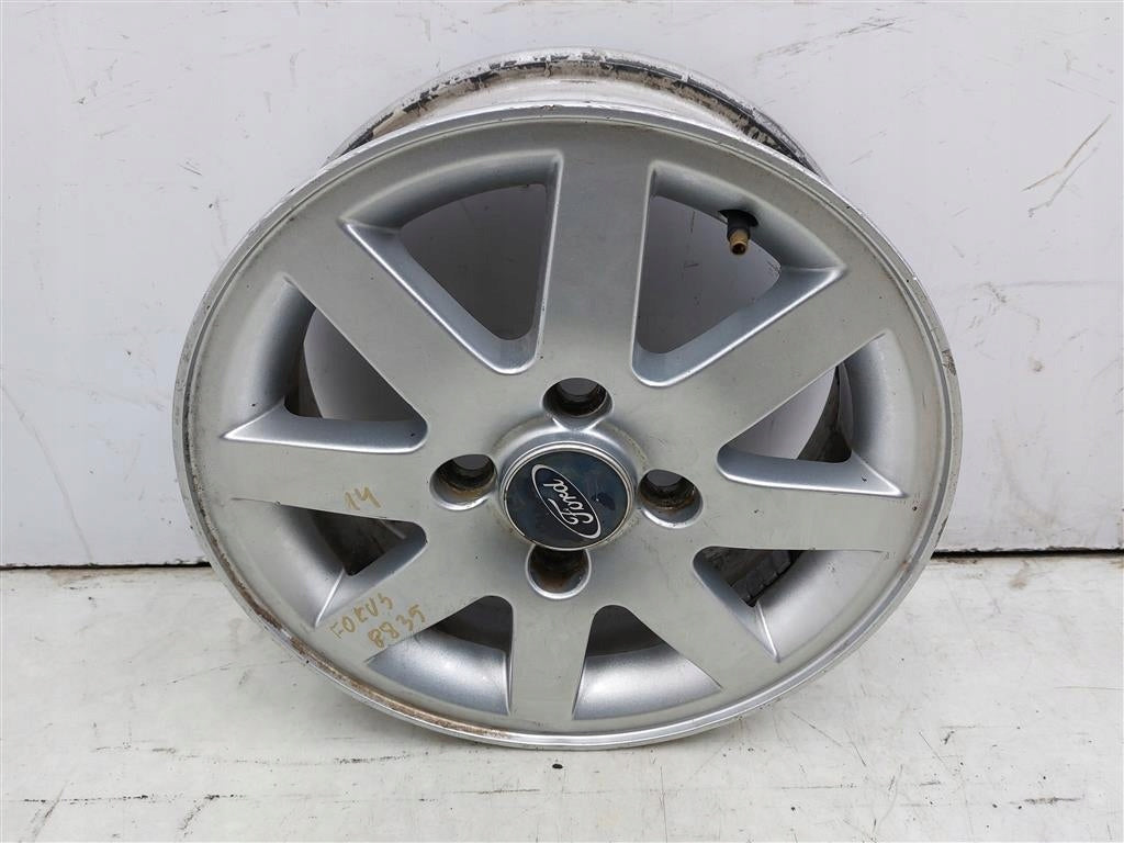 4x Alufelge 14 Zoll 5.0" 4x108 Matt Silber Ford Focus Rim Wheel FEL1900048755vr