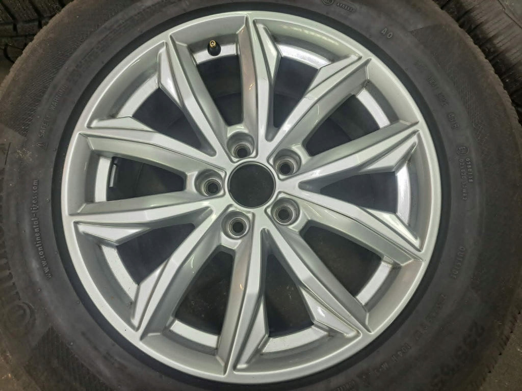 4x Alufelge 17 Zoll 7.0" 5x112 34ET Glanz Silber 80A601025J Audi Q5 A3 I FEL1515493630bu