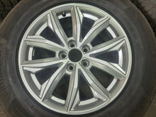 Laden Sie das Bild in den Galerie-Viewer, 4x Alufelge 17 Zoll 7.0" 5x112 34ET Glanz Silber 80A601025J Audi Q5 A3 I FEL1515493630bu