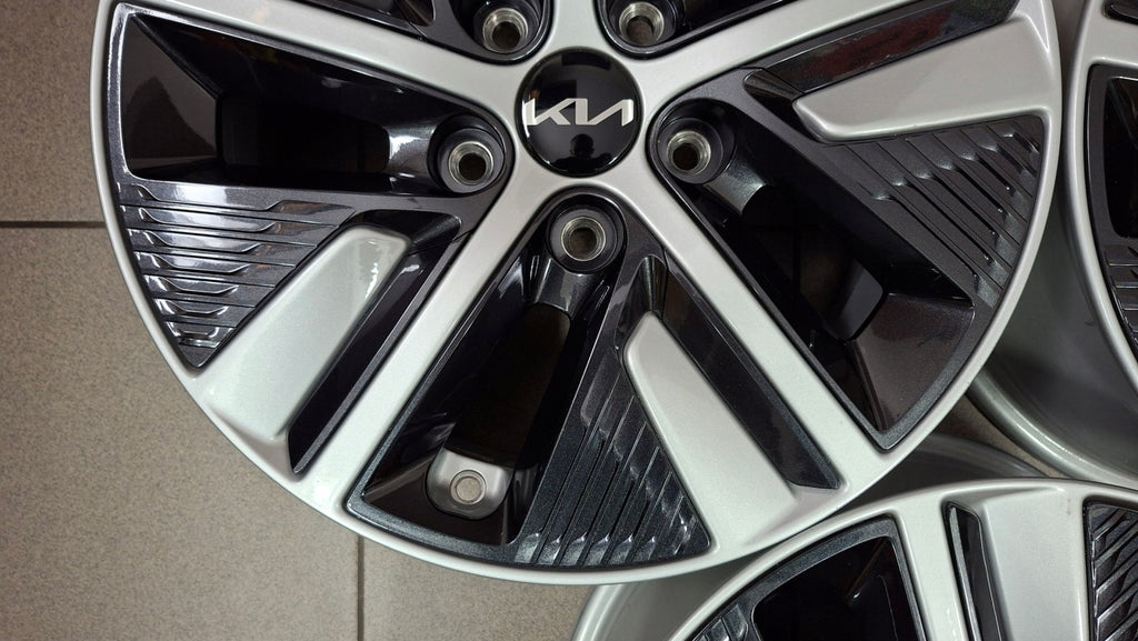 4x Alufelge 16 Zoll 6.5" 5x114.3 45ET Glanz Schwarz 52910-G5500 Kia Niro FEL4646863785rz