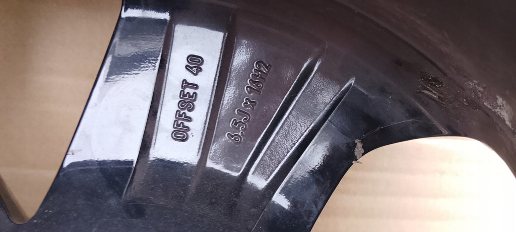 1x Alufelge 16 Zoll 6.5" 4x114.3 40ET 52910-CR200 Kia Xceed Rim Wheel FEL6780912033gm