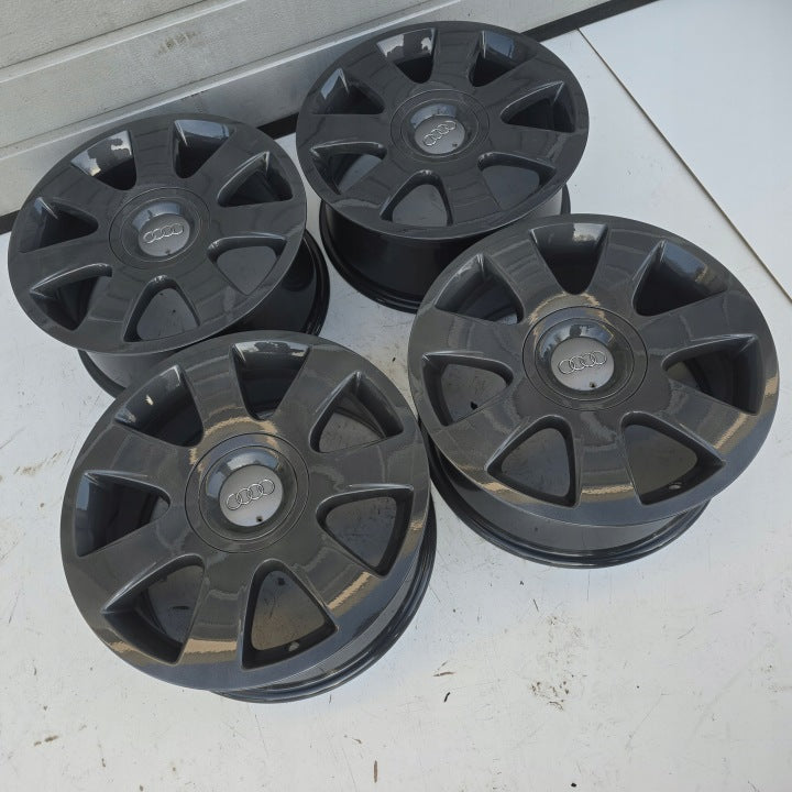 4x Alufelge 16 Zoll 7.0" 5x112 42ET 4F0601025E Audi C6 A4 B6 B7 Rim Wheel FEL9373967574bs