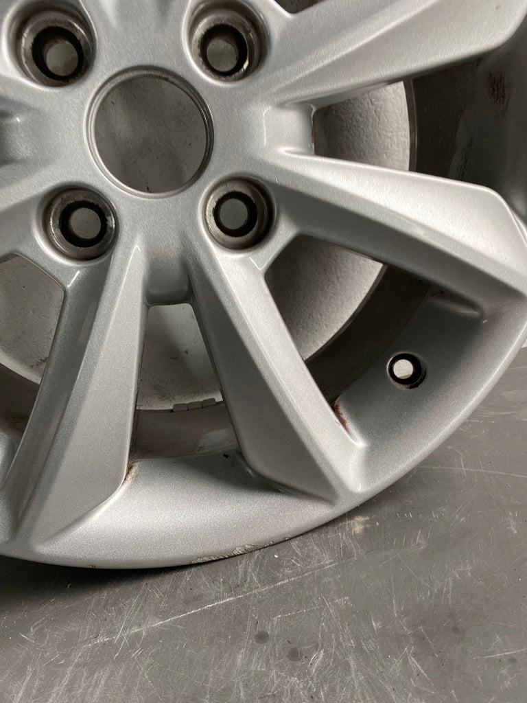 1x Alufelge 16 Zoll 6.5" 4x108 47,5ET Glanz Silber H1BJ-1007-C1A Ford Fiesta