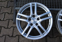 Laden Sie das Bild in den Galerie-Viewer, 4x Alufelge 17 Zoll 7.0" 5x112 44 5ET Glanz Silber KBA-51743-KBA Audi I FEL2270256738uv