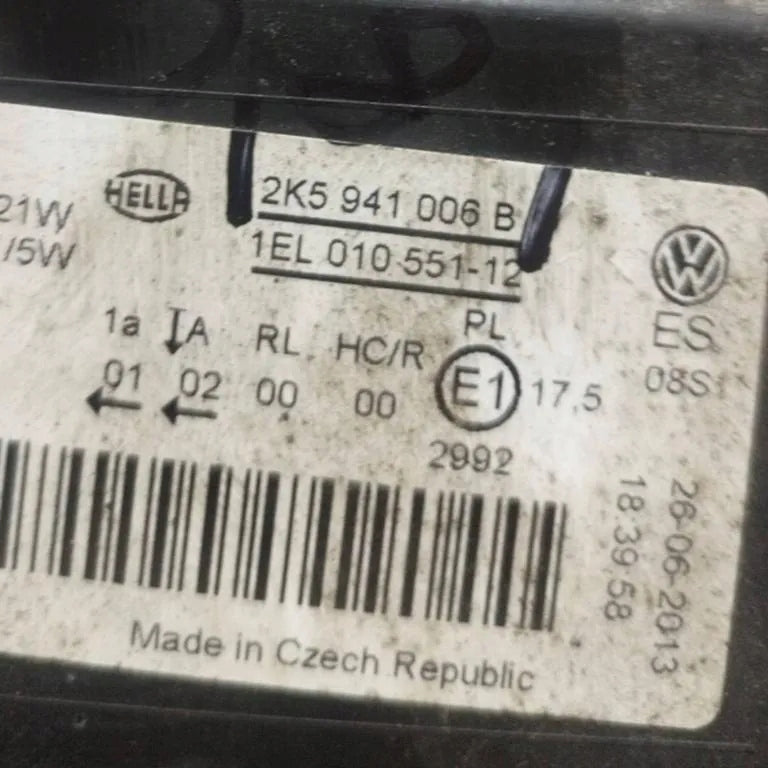 Frontscheinwerfer VW Caddy III 2K5941006B Links Scheinwerfer Headlight SCH1010358472ac