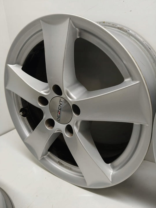 4x Alufelge 16 Zoll 7.0" 5x112 48ET Glanz Silber TS8987 Skoda I Rim Wheel FEL6532415419gz