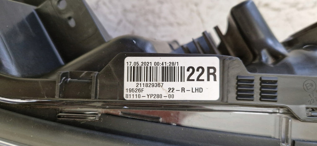 Frontscheinwerfer Toyota C-Hr Chr 81110-YP280-00 LED Rechts Headlight SCH9830589728xy