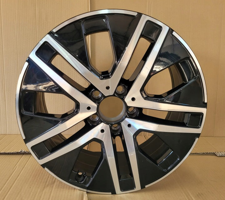 1x Alufelge 18 Zoll 7.5" 5x112 53ET Glanz Schwarz A2474012700 Mercedes-Benz W247 FEL4030886290ka